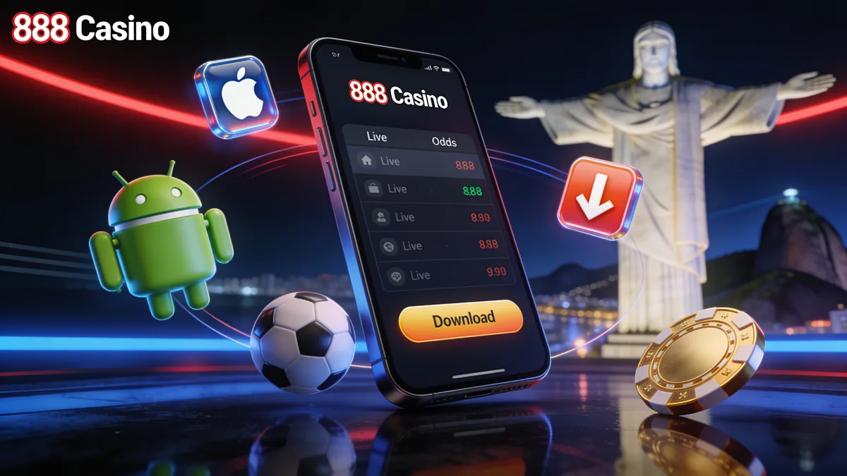 Como Baixar o 888 Casino App para Android? para jogadores no Brasil